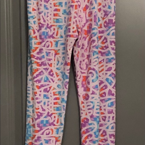 LuLaRoe Multi Colored Leggings - Picture 3 of 4